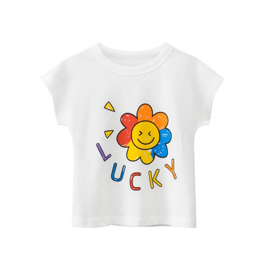 Girls Short Sleeve Tee - Lucky