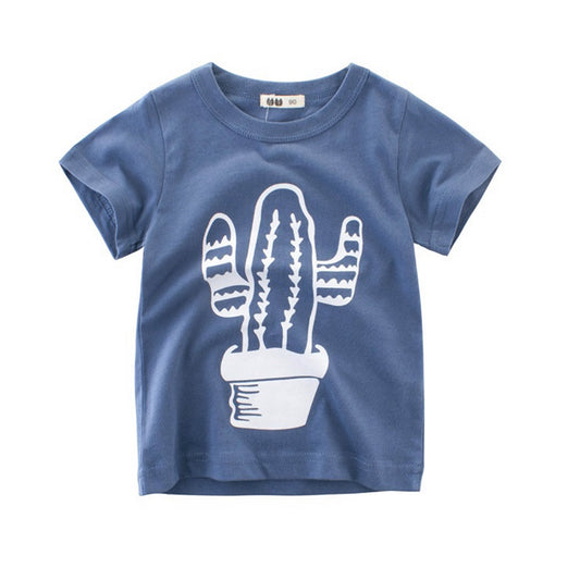 Boys Short Sleeve Tee - Cactus
