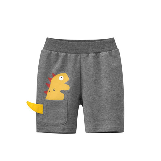 Boys Cotton Shorts - Dino