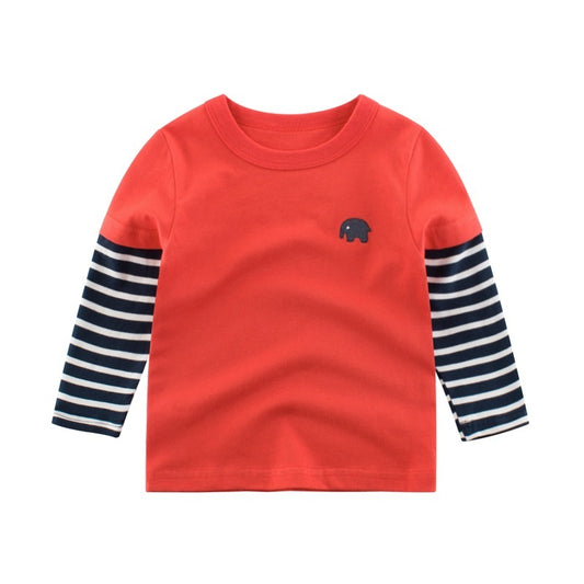 Boys Cotton Long Sleeve Tee