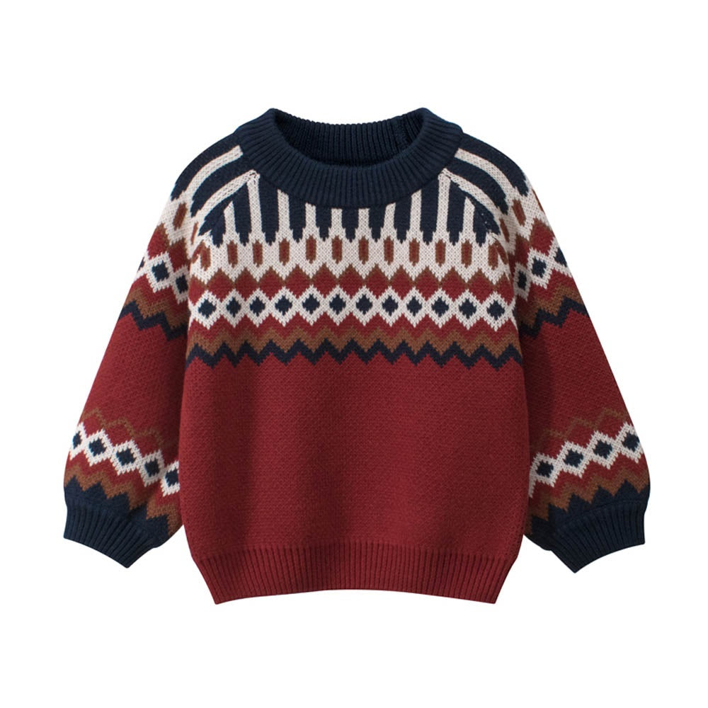 Boys Fair Isle Sweater