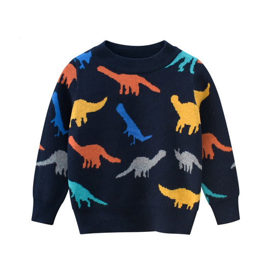 Boys Dino Sweater