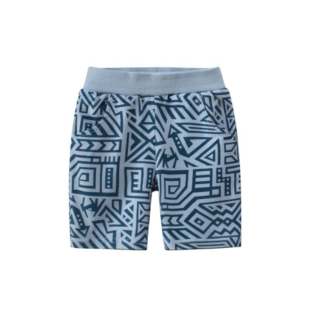 Boys Cotton Shorts - Labyrinth